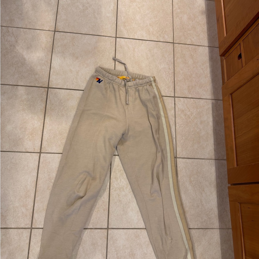 Aviator Nation Light Brown Joggers